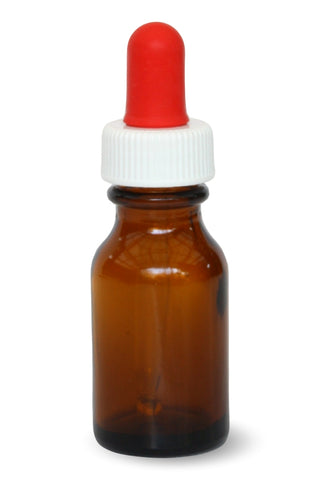 15ml Amber Bottle (Dropper Lid)