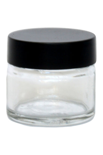 15ml Clear Glass Ointment Jar