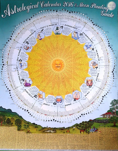 2017 Astrological Calendar and Moon Planting Guide
