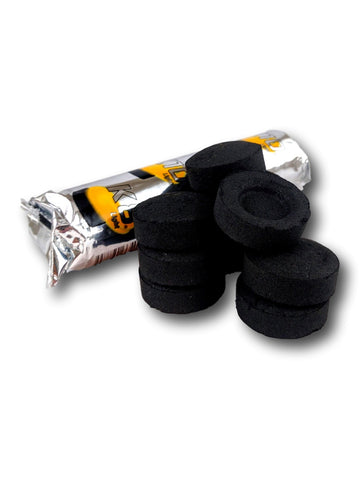 Charcoal Discs, 100% Bamboo - Pack of 10