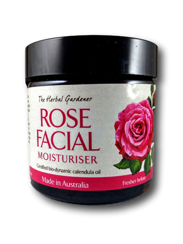 Rose Facial Moisturiser 50g, 25g