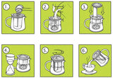 Finum Tea Control Glass Tea Pot (Large 1L)