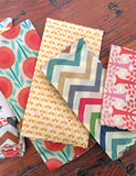 Reusable Beeswax Wrap - Set of 4 S/M/L/XL