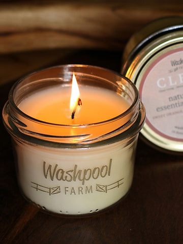 Natural Soy Candle - Sweet Orange, Clove & Black Pepper